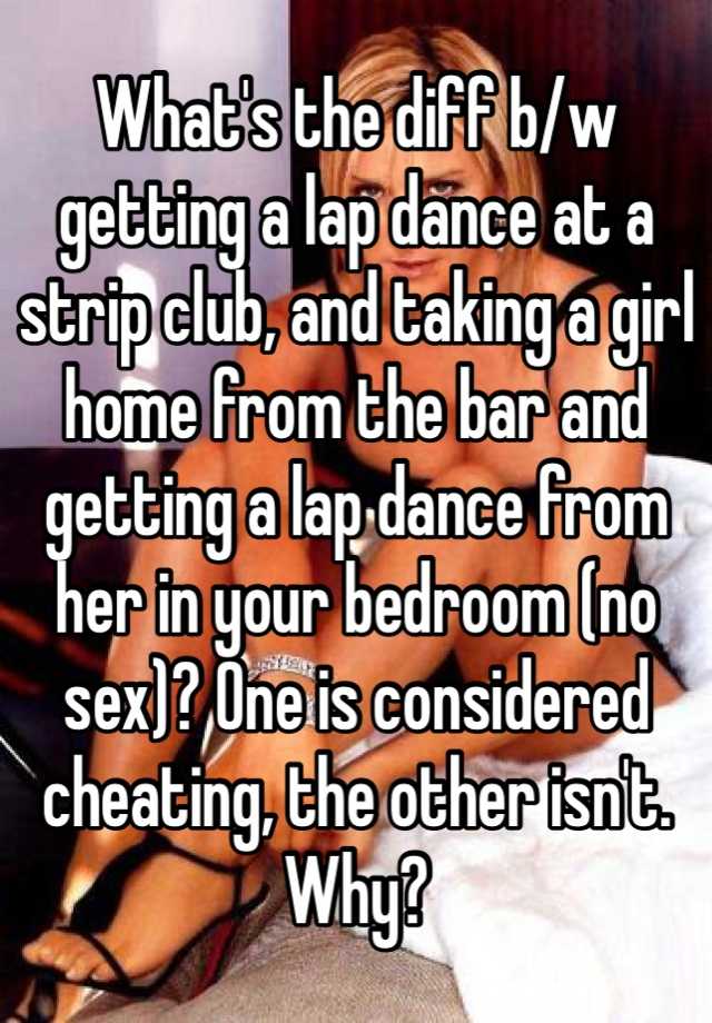 Is Getting A Lap Dance Considered Cheating